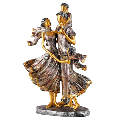 Family Showpiece for Home Decor(11 inch)
