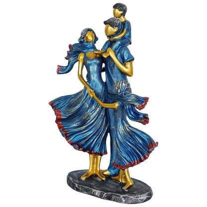 Family Showpiece for Home Decor(11 inch)