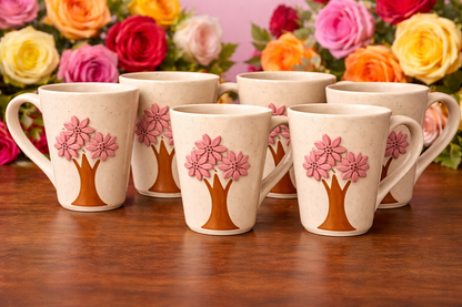3D Cherry blossom2 mugs– 350ml