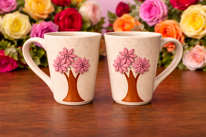 3D Cherry blossom2 mugs– 350ml