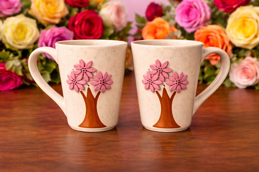 3D Cherry blossom2 mugs– 350ml