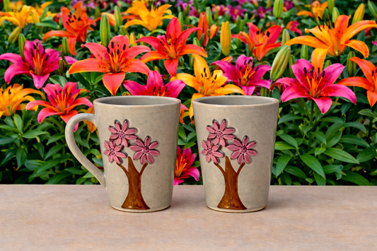 3D Cherry blossom3 mugs– 350ml