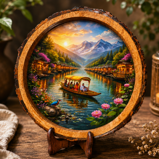 Dal Lake Solid Wood Trays