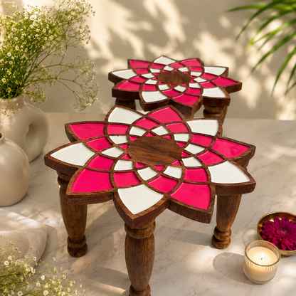 Festive Ganesha Puja Shrine