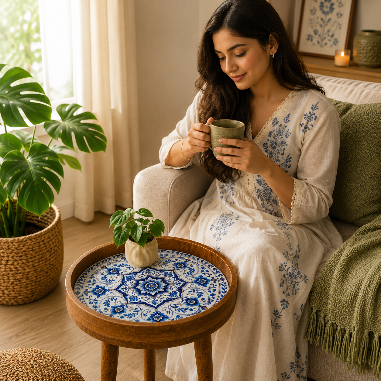 blue-motif-mango-wood-side-table-4